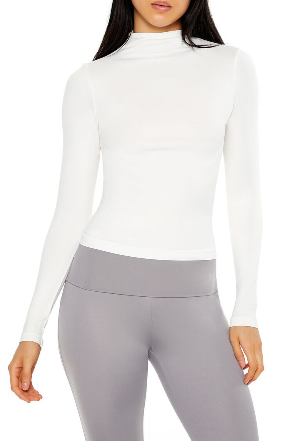 Seamless Turtleneck Top Forever21