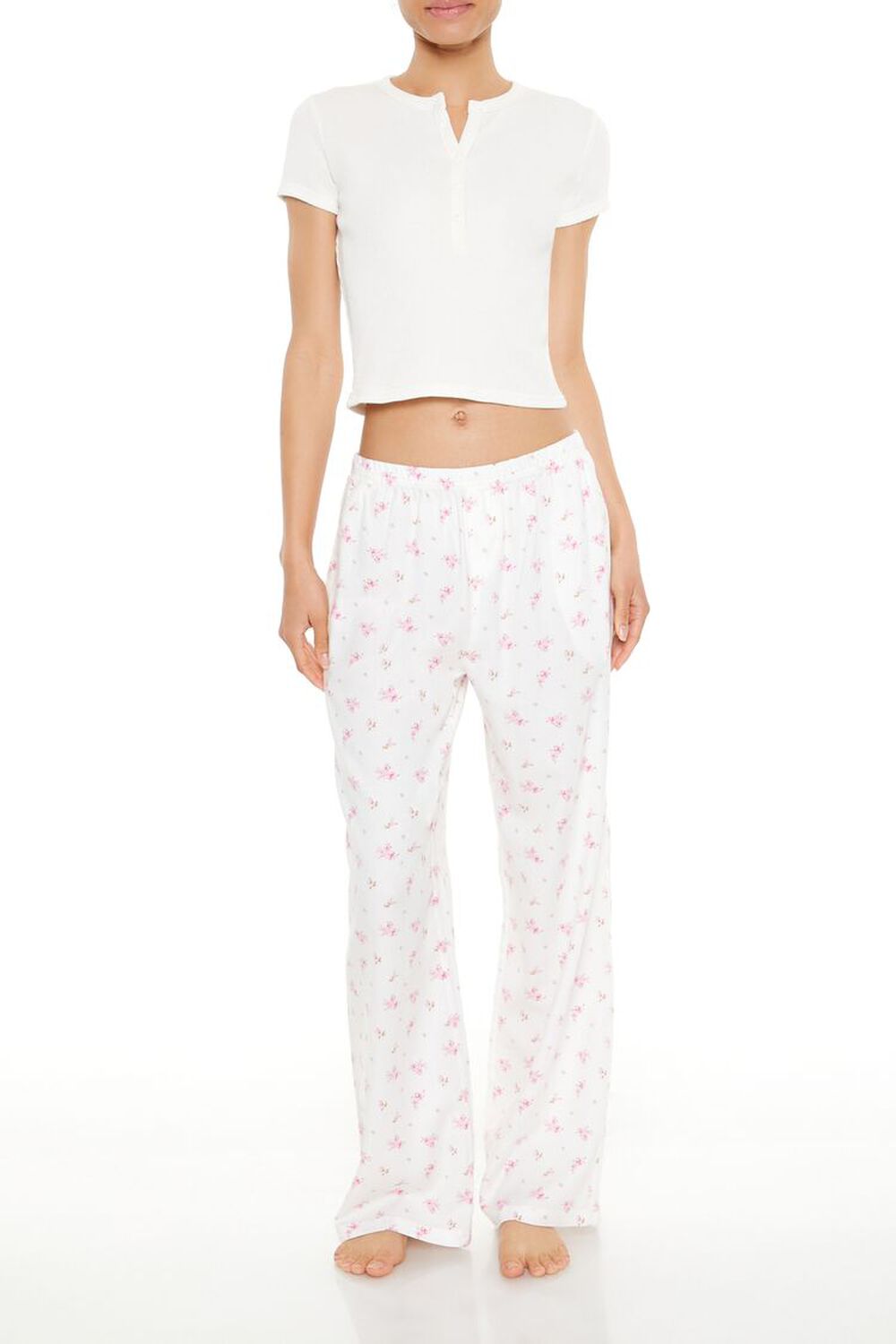 Ditsy Floral Pajama Pants Forever21