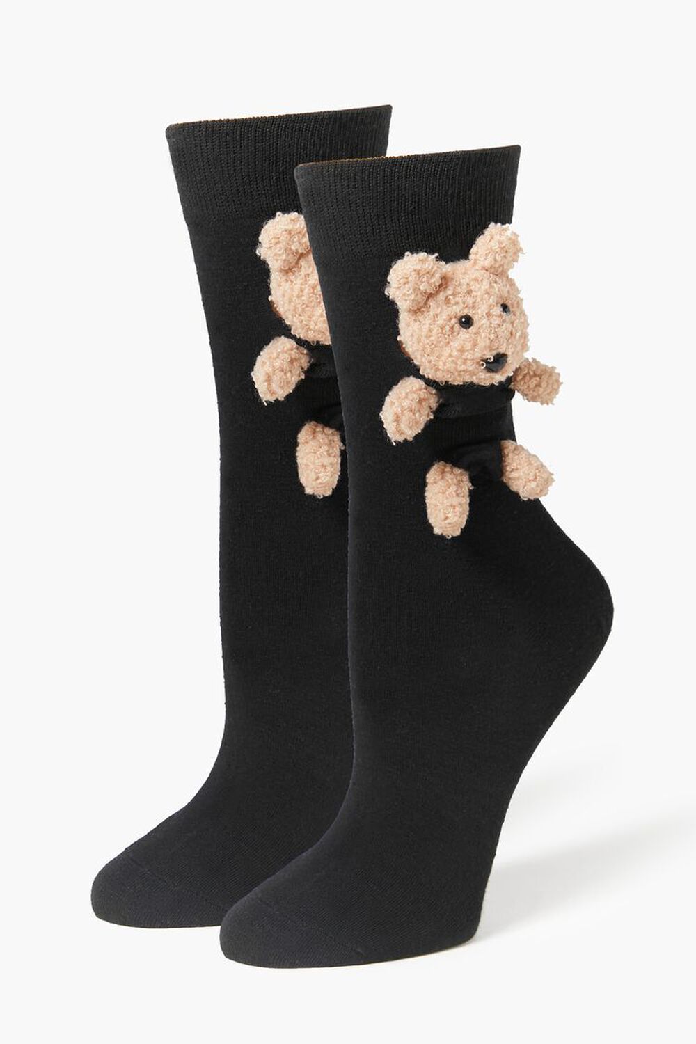 Teddy Bear Crew Socks Forever21