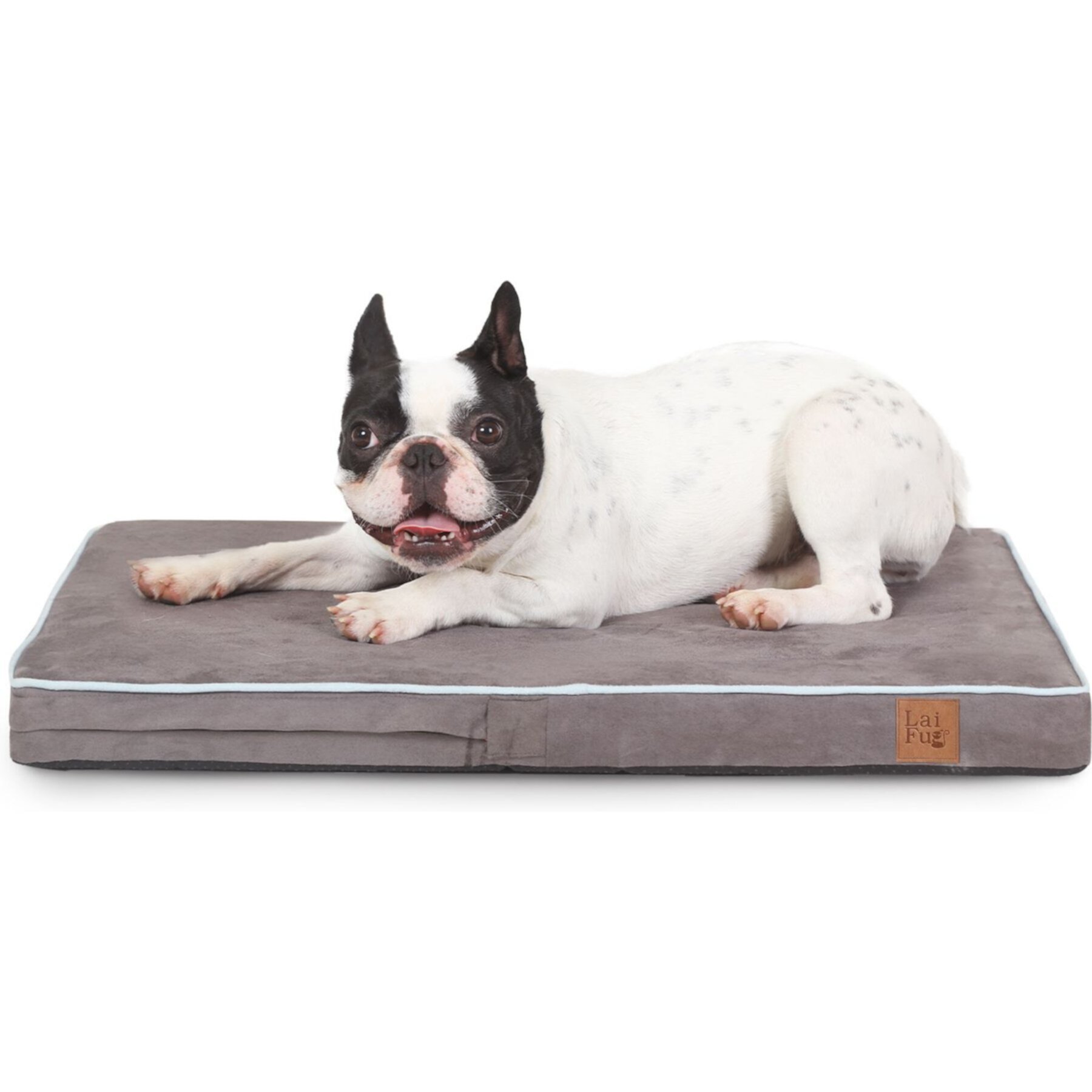 LaiFug Orthopedic Flat Dog Bed with Removable Cover Laifug