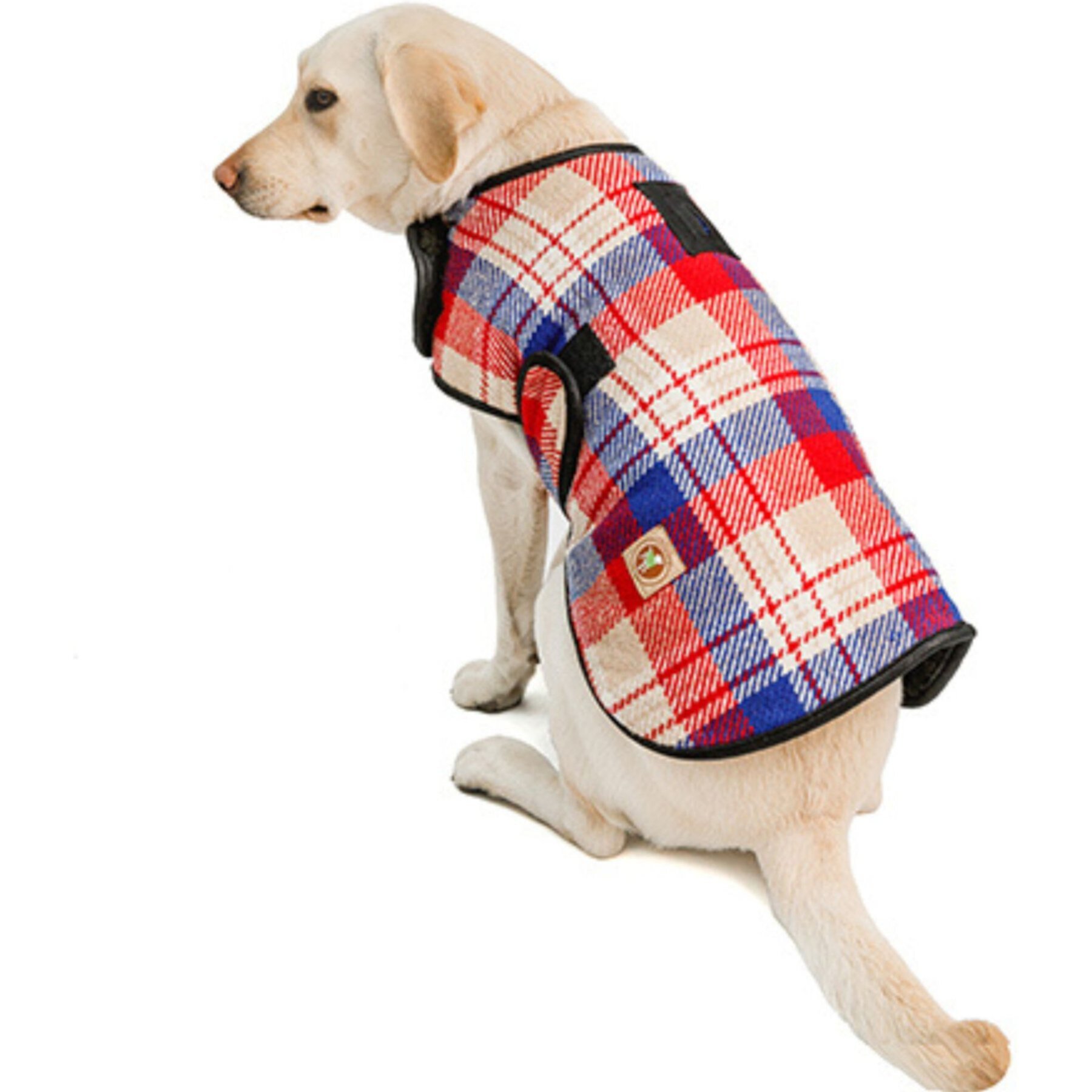 Chilly Dog Red Field Plaid Coat Chilly Dog