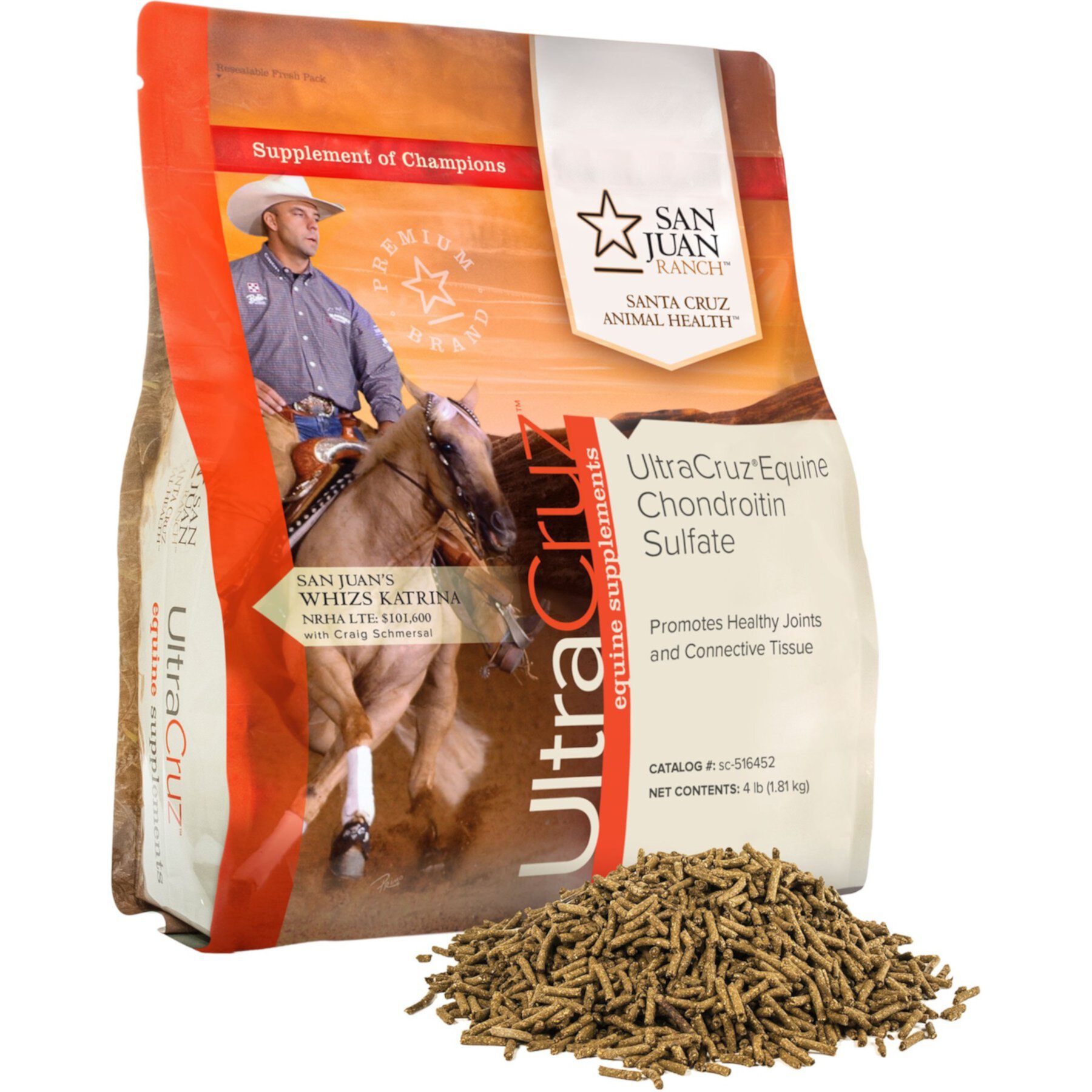 UltraCruz Chondroitin Sulfate Joint Support Pellets Horse Supplement UltraCruz