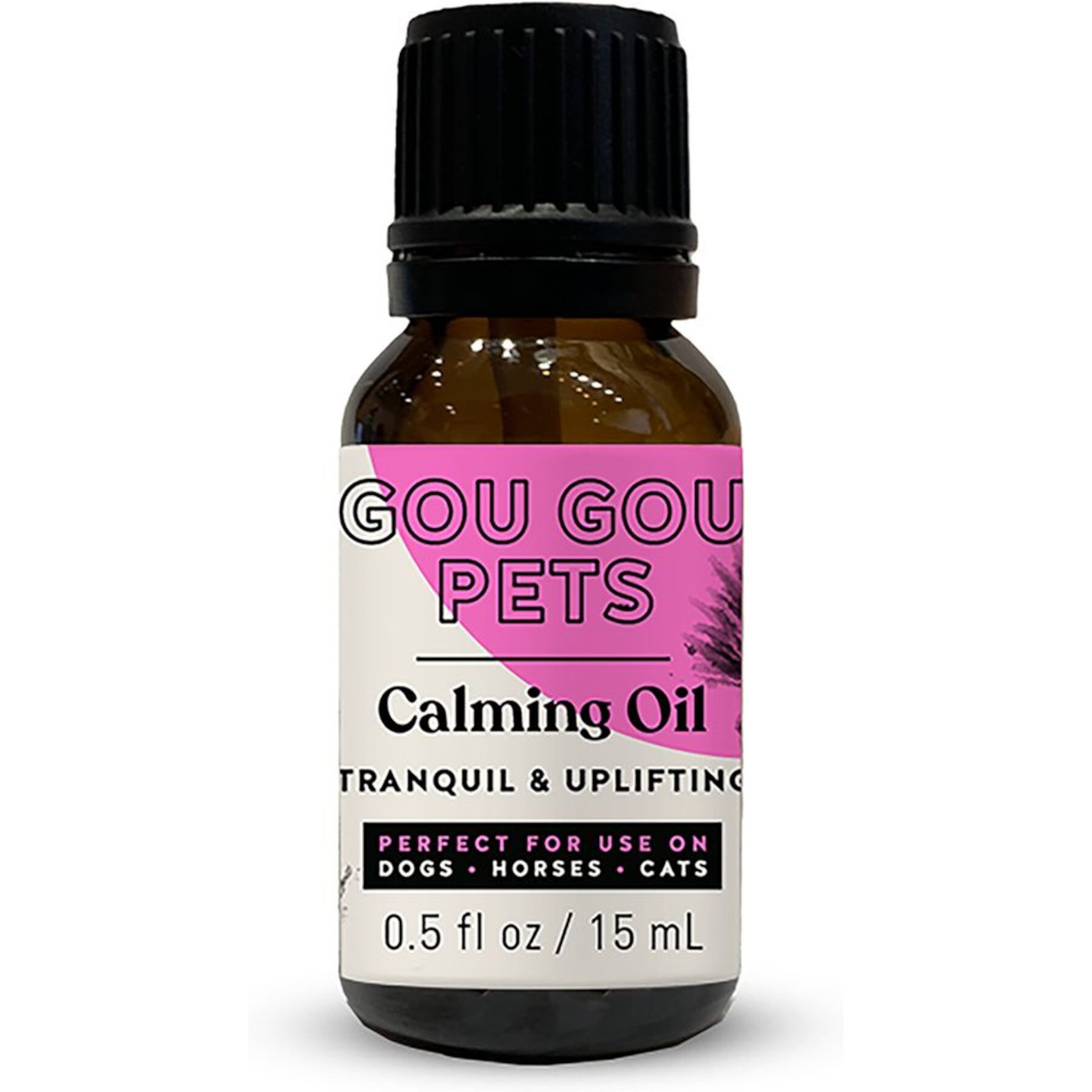 Gou Gou Pets Calming Essential Oil Blend for Anxiety Dog & Cat Spray, 15-ml bottle Gou Gou Pets