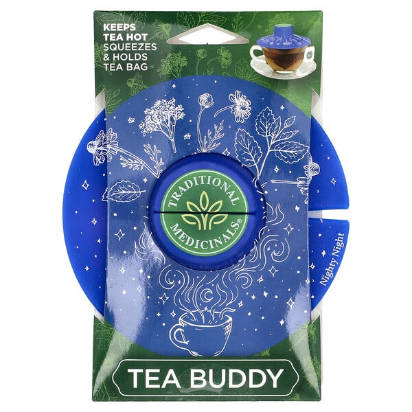 Чайный аксессуар Tea Buddy, 1 шт, сохраняет тепло, безопасен для использования в микроволновой печи и посудомоечной машине Traditional Medicinals