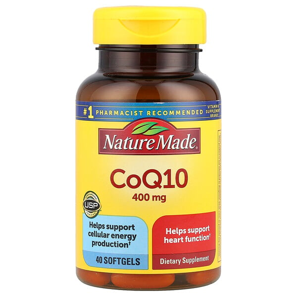 CoQ10, 400 mg, 40 Softgels Nature Made