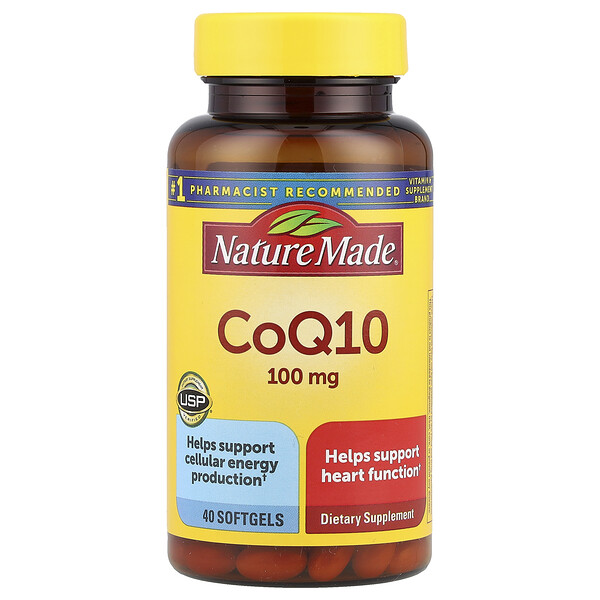 CoQ10 , 100 mg, 40 Softgels Nature Made