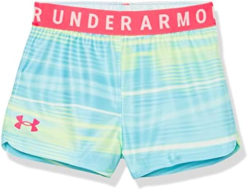 Under Armour Girls' Play Up Short, Elastic Waistband, Logo Detail, Lightweight Under Armour