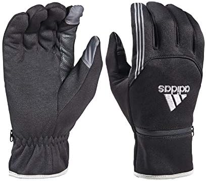 adidas Men's AWP Voyager ClimaWarm Touch-screen Gloves, Black, S/M Adidas