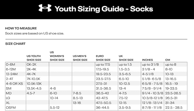 Under Armour Kids' Youth Magnetico Over the Calf Socks 1 Pack Under Armour