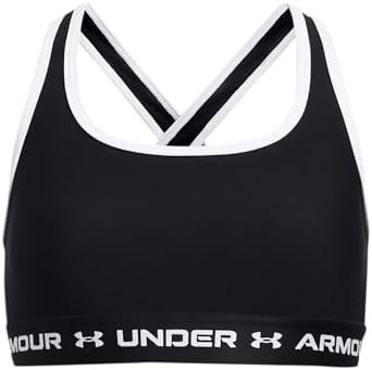 Under Armour Girls' Crossback Mid Sports Bra Under Armour