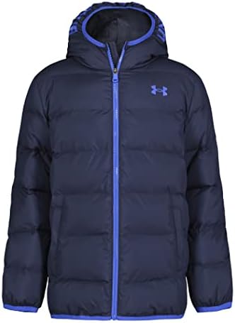 Under Armour Boys' Pronto Puffer Jacket, Mid-Weight, Zip Up Closure, Repels Water Under Armour