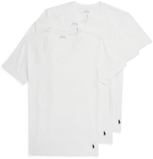 POLO RALPH LAUREN Men's 4d Flex Cooling Ventilation Cotton Modal V-Neck Undershirts Polo Ralph Lauren