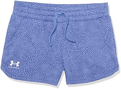 Under Armour Girls' Rival Fleece Print Shorts Under Armour