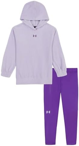 Under Armour UA RIB VELOUR TUNIC SET, Salt Purple Velour Tunic, 5 Under Armour