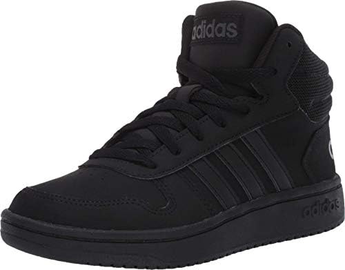 Кроссовки adidas Men's Hoops 2.0 Mid с верхом из синтетической кожи и резиновой подошвой для отличного сцепления Adidas