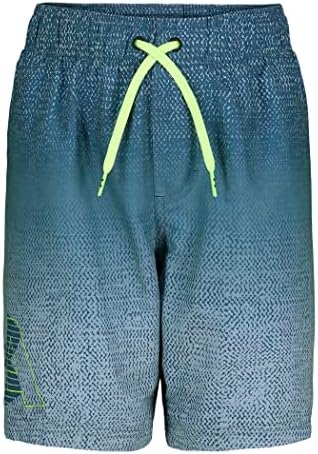 Under Armour Boys' Volley Fashion Swim Trunk, Static Blue Maze Under Armour