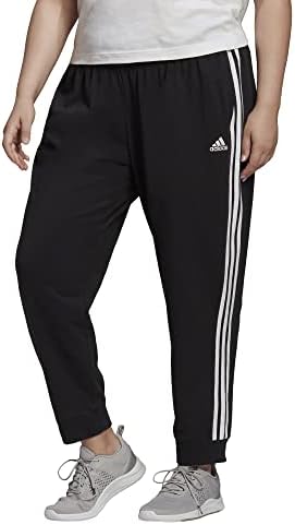 adidas Women's Essentials Single Jersey 3-Stripes Pants Adidas