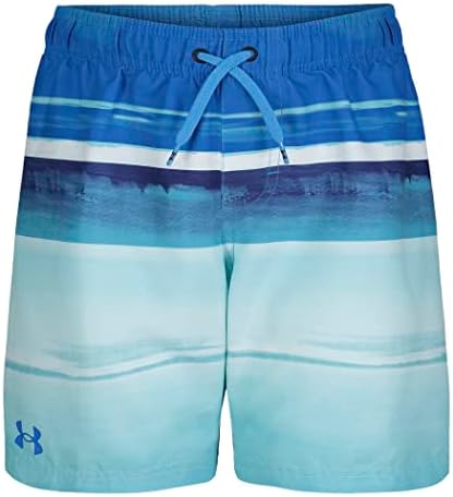 Under Armour Boys' Volley Fashion Swim Trunk, Blue Circuit Horizon Under Armour