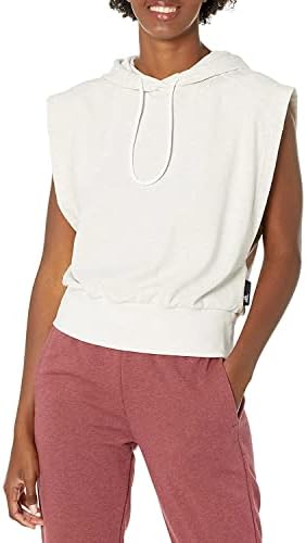 adidas Women's Studio Lounge Summer Sleeveless Hoodie Adidas