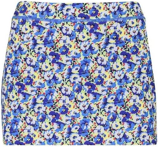 Polo Ralph Lauren RLX Ralph Lauren Girls Active Floral Performance Skort Medium 8-10 Blue Polo Ralph Lauren