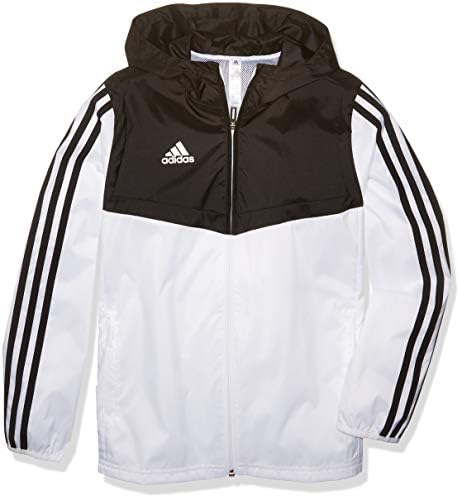 Легкая ветровка для мальчиков adidas Tiro с дышащей сеткой и капюшоном Adidas