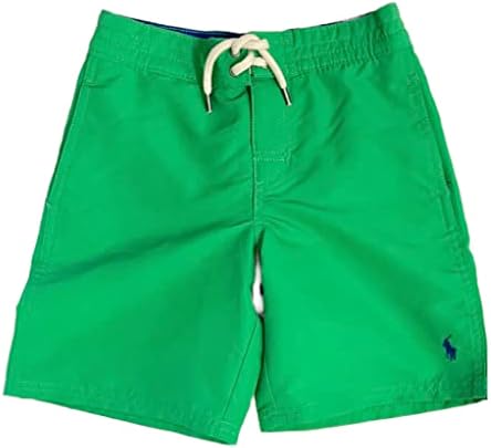 POLO RALPH LAUREN Boys Kids Swimtrunks (Green, 18-20 (X-Large)) Polo Ralph Lauren