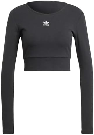 adidas Originals Women's Essentials Ribbed Long Sleeve T-Shirt adidas Originals