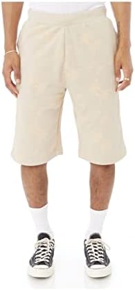 Kappa Mens Authentic Erya Shorts 32157DW-A0D Beige/White Kappa