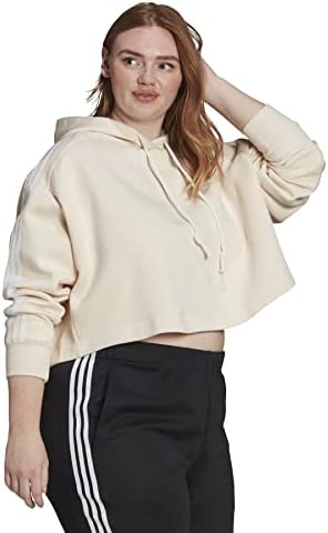 adidas Originals Women's Adicolor Classics Cropped Pullover Hoodie, Plus Sizes adidas Originals