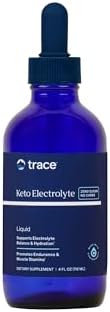 Trace Minerals Keto Electrolyte Drops - Support Muscle & Nerve Health - Electrolyte Nutrition Supplement to Aid Hydration & Fitness - Exercise Supplement with Magnesium - 4 fl oz (24 Servings) Trace Minerals