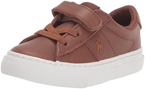 Polo Ralph Lauren Boy's Sayer Leather (Toddler) Sneaker Polo Ralph Lauren