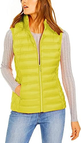 Michael Michael Kors Women's Spring Vest (Medium, Limeade) Michael Kors