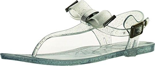 Michael Kors Girls Jelly Lane Sandals,Clear,8 Michael Kors