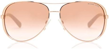 Michael Kors MK5004-11086F Sunglasses ROSE GOLD w/ROSE GOLD GRADIENT FLASH 59mm Michael Kors