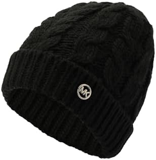 Michael Kors Women's Moving Cables Beanie, Stylish Hat & Fashion Accessory Cap for Women Michael Kors