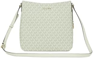 Michael Kors Jet Set Travel Large Messenger Bag (Light Cream) Michael Kors