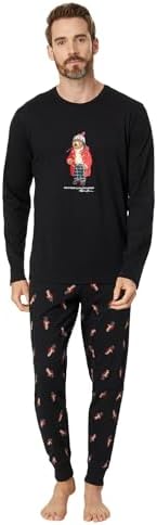 POLO RALPH LAUREN Men's Long Sleeve Pajama Top and Jogger Polo Ralph Lauren