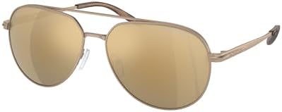 Michael Kors MK1142 Aviator Sunglasses for Men + BUNDLE With Designer iWear Complimentary Eyewear Kit Michael Kors