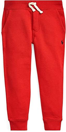 POLO RALPH LAUREN Baby Boy's Cotton Blend Fleece Joggers (Toddler) Rl 2000 Red (as1, Age, 2_Years) Polo Ralph Lauren