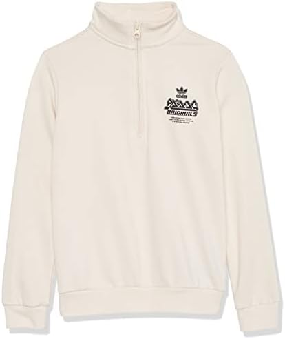 adidas Originals Kids' Graphic Half Zip Sweatshirt adidas Originals