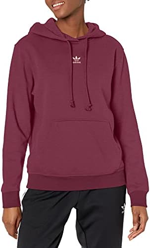 adidas Originals Women's Hoodie, Victory Crimson, X-Large adidas Originals