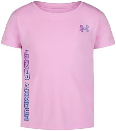 Under Armour Girls' Short Sleeve Shirt, Crewneck, Lightweight and Breathable Under Armour