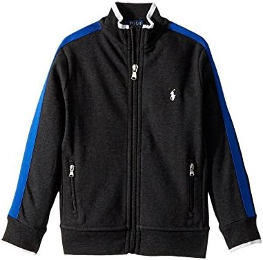 Polo Ralph Lauren Boys Interlock Track Jacket 5, Grey Polo Ralph Lauren