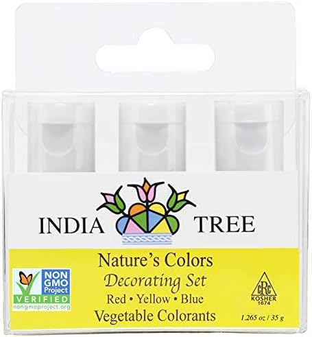 Nature's Colors Liquid Decorating Set, 1.265 oz India Tree