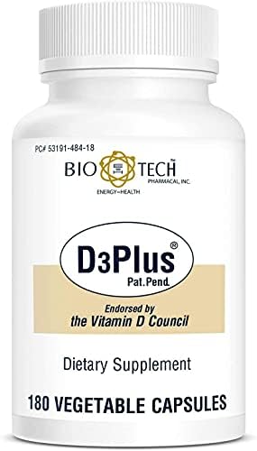 Bio-Tech Pharmacal D3 Plus (60 Count) Bio-Tech Pharmacal