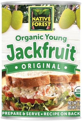 Native Forest Organic Young Jackfruit - Organic Canned Jackfruit, Jackfruit Canned, Jackfruit Organic, Vegan Meat Substitute - 14 Ounce (Pack of 1) Native Forest