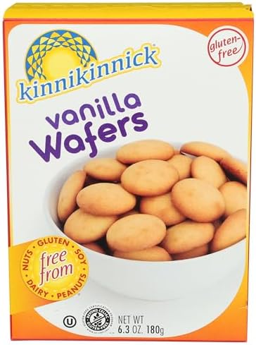 Kinnikinnick, Wafers Vanilla, 6.3 Ounce Kinnikinnick