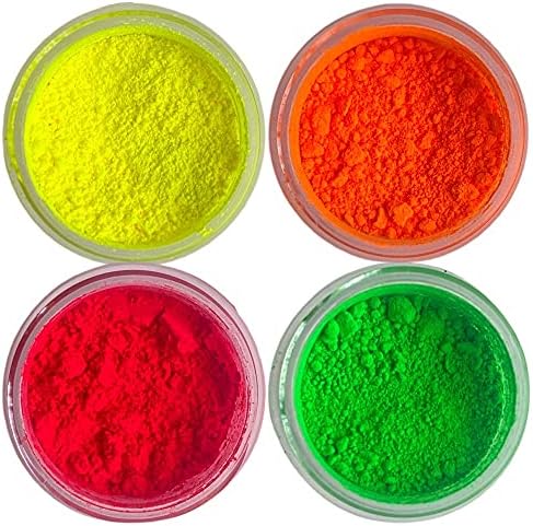 Oh! Sweet Art - Edible Petal Dust - For Decorating Cakes, Cupcakes, Cake Pops, & More - Kosher, Food-Grade Coloring - Neon Set x 4 units each jar 4 grams Oh! Sweet Art