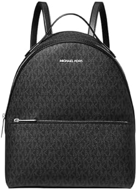 Michael Kors Sheila Medium Backpack (Black) Michael Kors