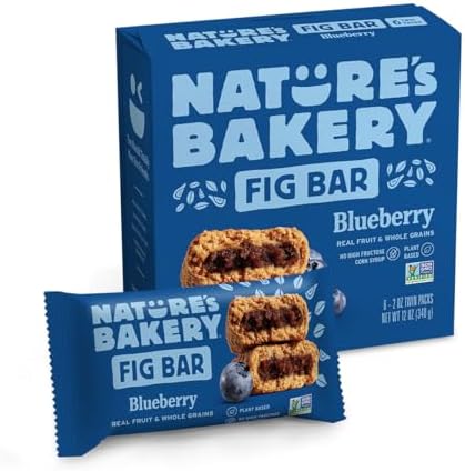 Nature's Bakery Blueberry Fig Bars, 2 Oz, 6 Ct Nature's Bakery